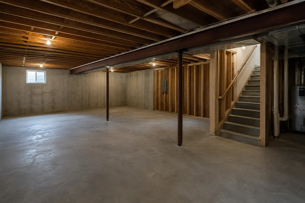 Basement Development Before
